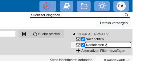 Abbildung: Weitere "Oder"-Filter hinzufügen